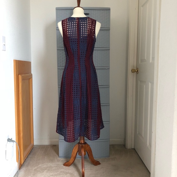 Plum Mesh Dress by Eva Franco, 6, EUC - Picture 3 of 3
